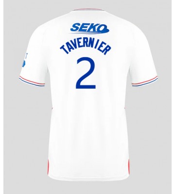 Rangers James Tavernier #2 Replika Udebanetrøje 2023-24 Kortærmet